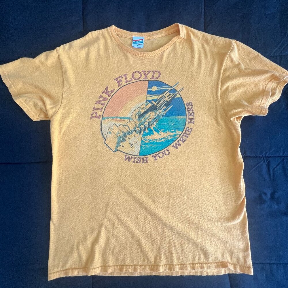 Pink Floyd Wish You Were Here Vintage T Shirt